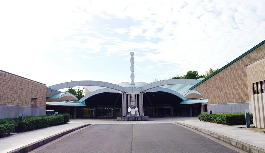 北大谷斎場外観