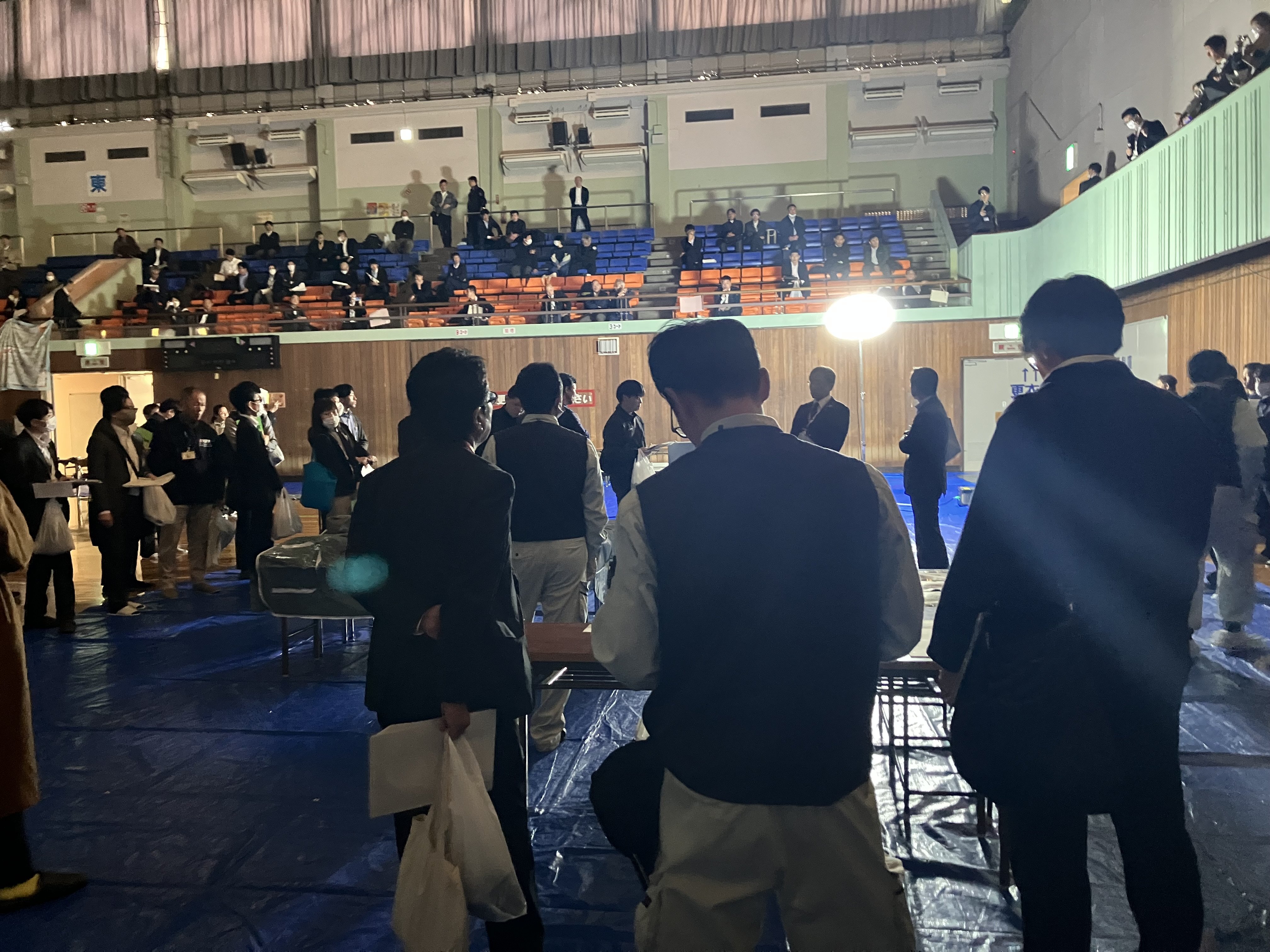 防災訓練に参加しました